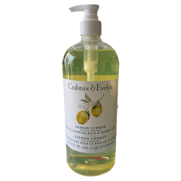 Crabtree & Evelyn Other - Crabtree & Evelyn Lemon Citron Honey & Coriander Bath & Shower Gel 33.8oz